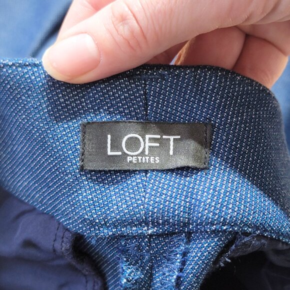 Loft Marisa Trousers Straight Leg Women's Pants | Size: 6/P - Picture 10 of 12